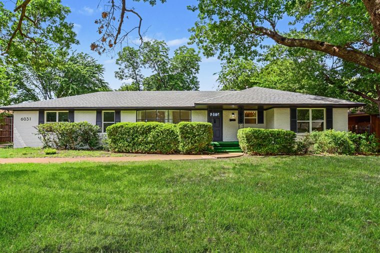 Our home on Preston Crest Lane, Dallas